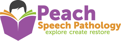 Peach Speech Pathology Logo